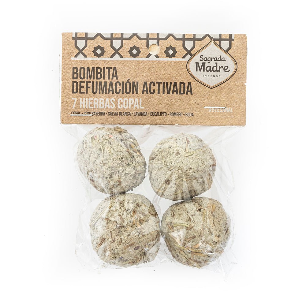 Bolsita Bombitas x 4 7 Hierbas Copal - Sagrada Madre Chile
