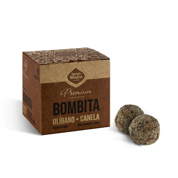 Bombita Premium Defumación Activada Olíbano & Canela - Sagrada Madre Chile