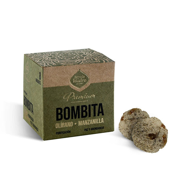 Bombita Premium Defumación Activada Olíbano & Manzanilla - Sagrada Madre Chile
