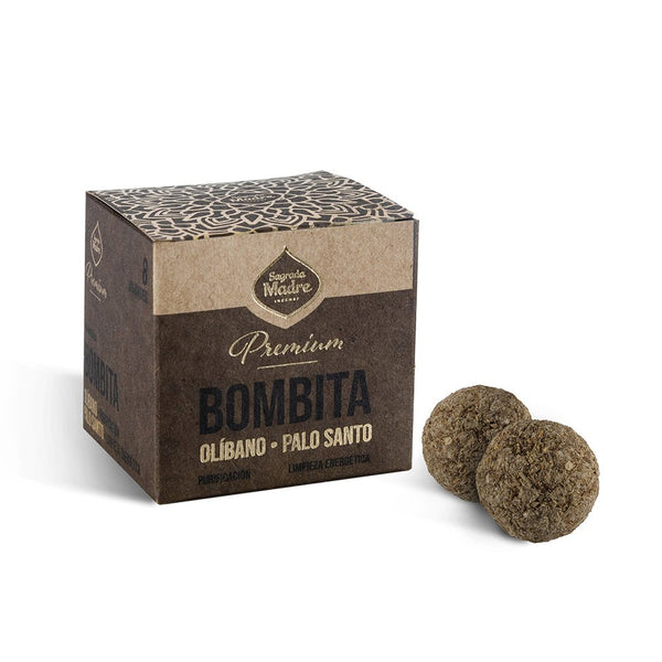 Bombita Premium Defumación Activada Olíbano & Palo Santo - Sagrada Madre Chile