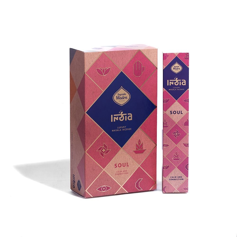 Box Sahumerio Varilla India Massala Alma 12 Unidades - Sagrada Madre Chile