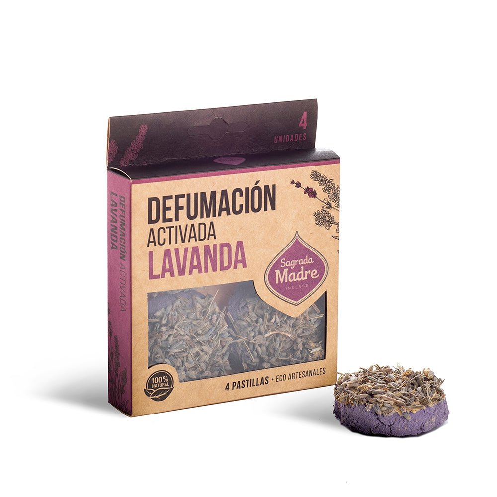 Pastillas Sahumerio Lavanda - Sagrada Madre Chile
