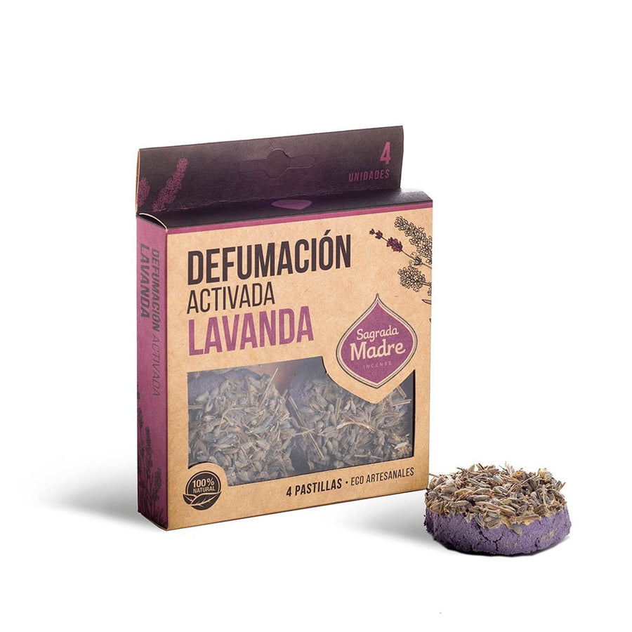 Pastillas Sahumerio Lavanda - Sagrada Madre Chile