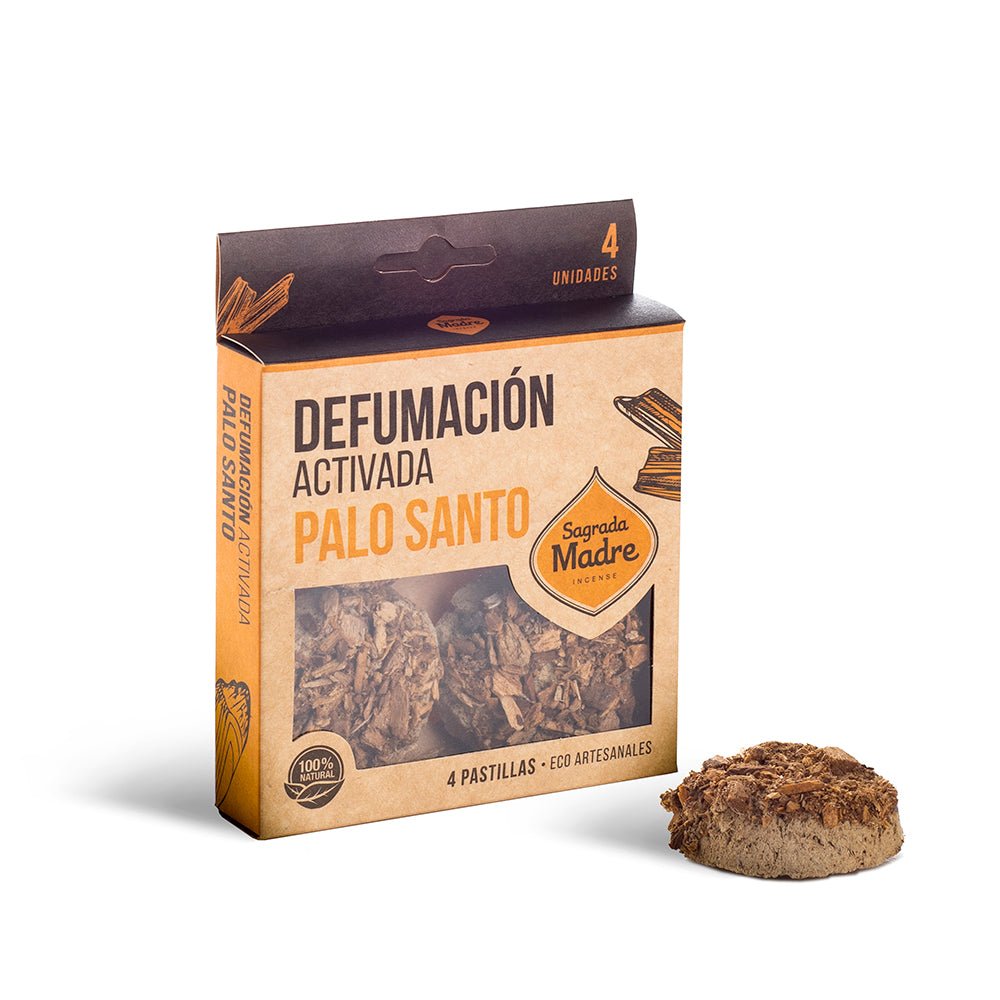 Pastillas Sahumerio Palo Santo - Sagrada Madre Chile