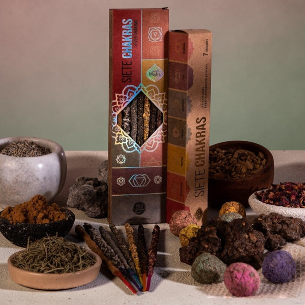 Ritual 7 Chakras Sahumerios + Bombitas - Sagrada Madre Chile