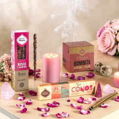 Ritual Amor y Atracción | Sahumerio + Bombita + Cono - Sagrada Madre Chile