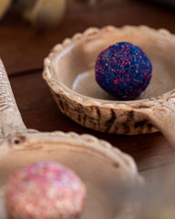 Sahumador Porta Incienso Marfil Natural - Sagrada Madre Chile