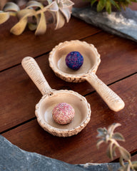 Sahumador Porta Incienso Marfil Natural - Sagrada Madre Chile