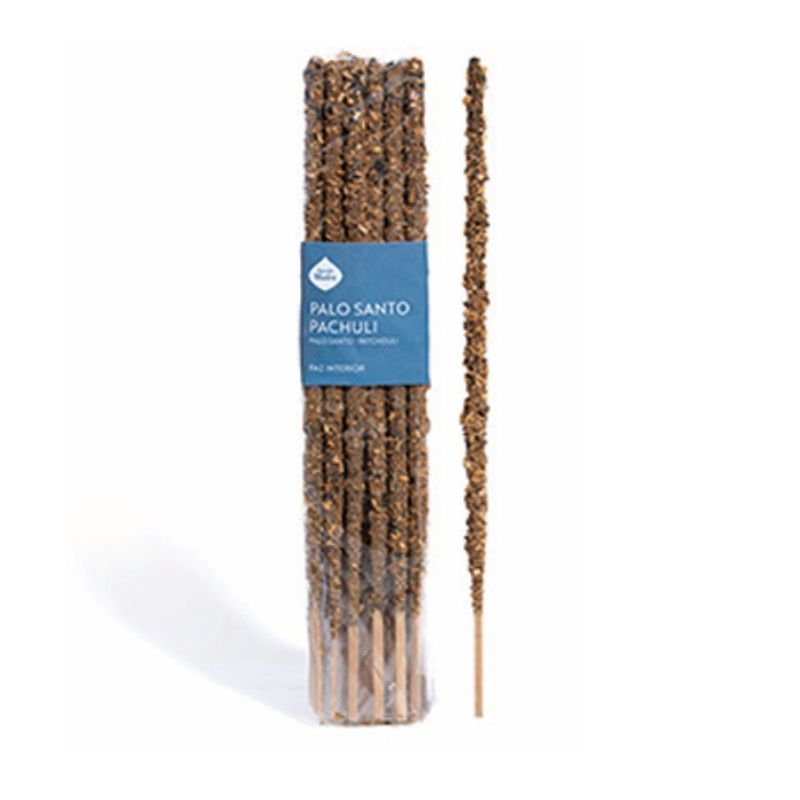 Sahumerio Artesano Palo Santo Pachuli 20 Unidades - Sagrada Madre Chile