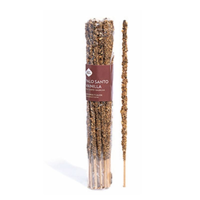 Sahumerio Artesano Palo Santo Sándalo 20 Unidades - Sagrada Madre Chile