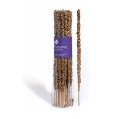 Sahumerio Artesano Palo Santo Violeta 20 Unidades - Sagrada Madre Chile