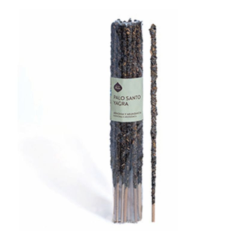Sahumerio Artesano Palo Santo Yagra 20 Unidades - Sagrada Madre Chile