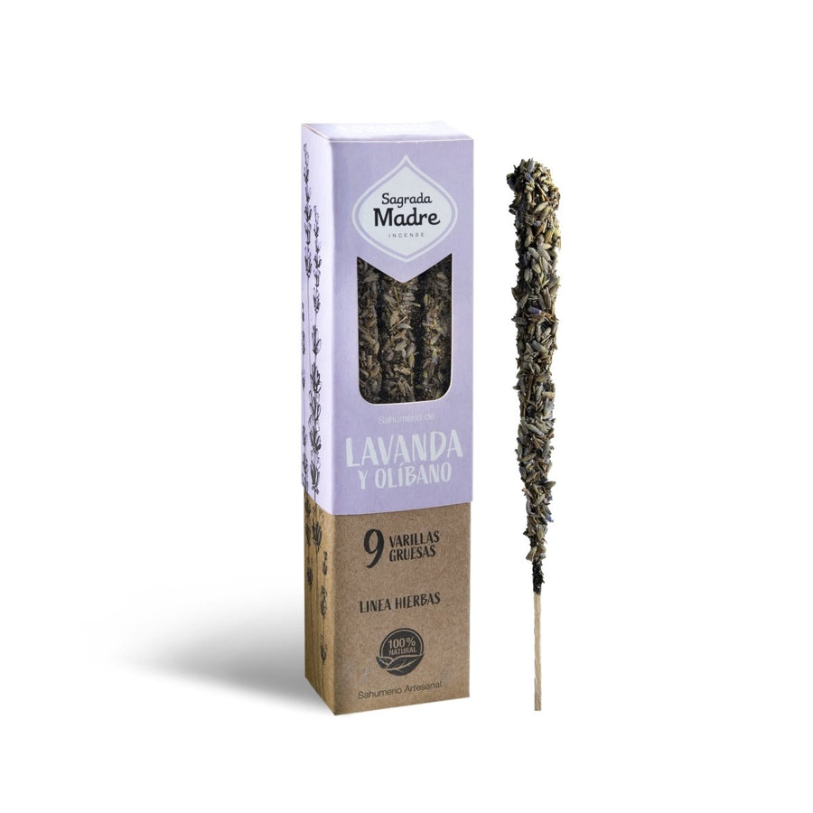 Sahumerio Herbal Lavanda & Olíbano - Sagrada Madre Chile