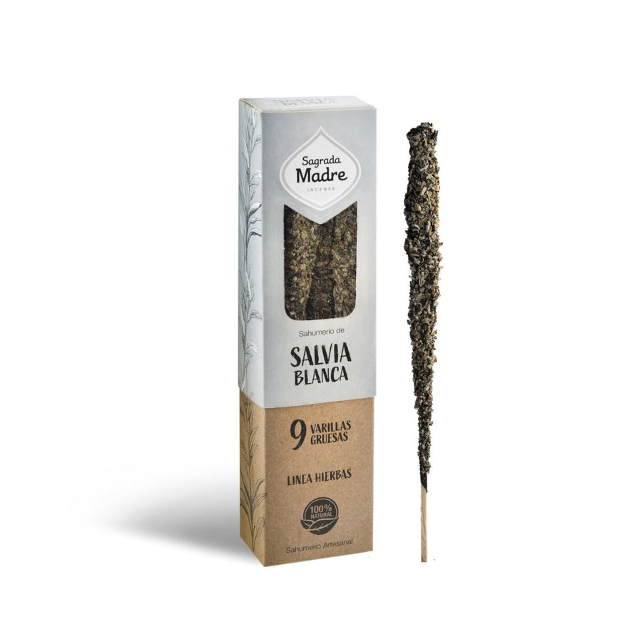 Sahumerio Herbal Salvia Blanca - Sagrada Madre Chile