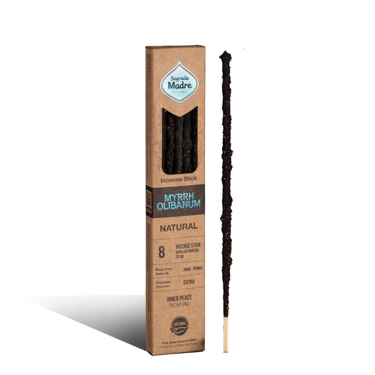 Sahumerio Natural Mirra & Olíbano - Sagrada Madre Chile