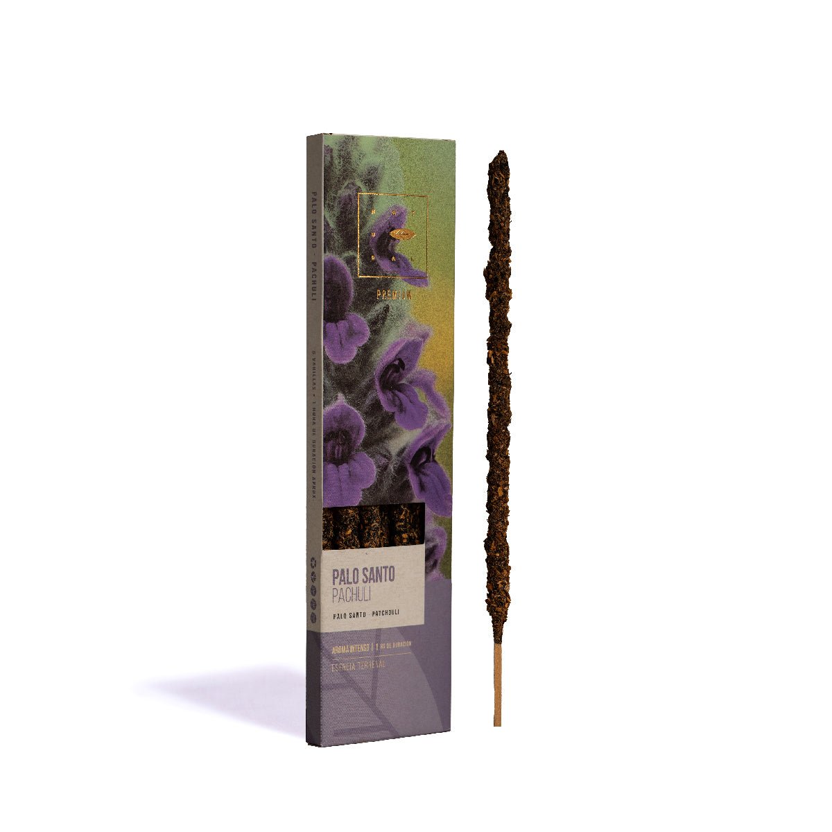 Sahumerio Natural Premium Palo Santo – Pachulí - Sagrada Madre Chile
