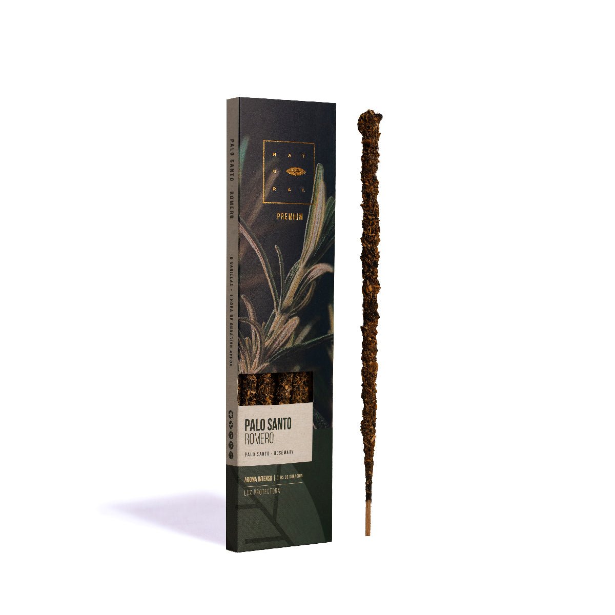 Sahumerio Natural Premium Palo Santo – Romero - Sagrada Madre Chile