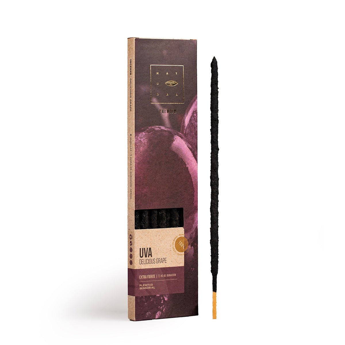 Sahumerio Natural Premium Uva - Sagrada Madre Chile