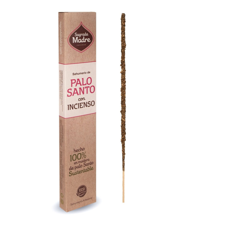 Sahumerio Palo Santo con Incienso - Sagrada Madre Chile