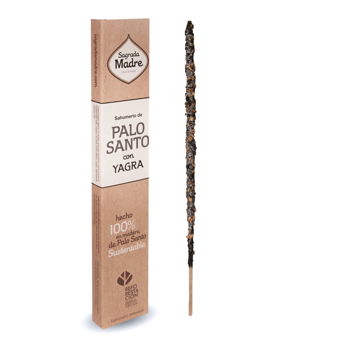 Sahumerio Palo Santo con Yagra - Sagrada Madre Chile