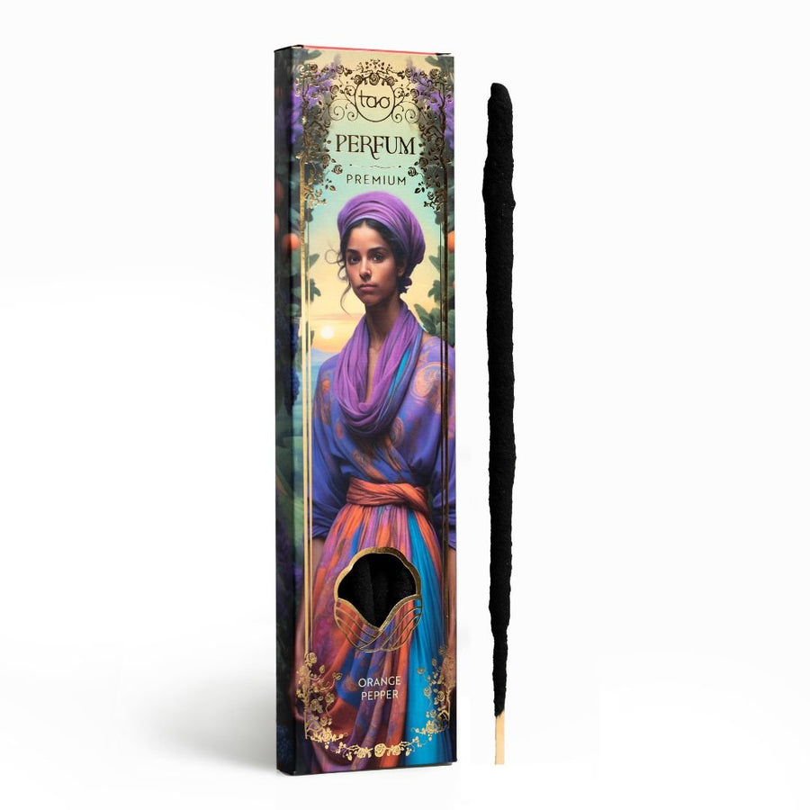 Sahumerio Perfum Premium Naranja Pimienta - Sagrada Madre Chile