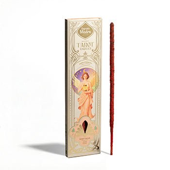 Sahumerio Tarot Ángeles Fuerza Interior - Dulce Cacao - Sagrada Madre Chile