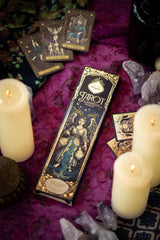 Sahumerio Tarot De Marsella Pimienta Rosa - Olibano - Sagrada Madre Chile