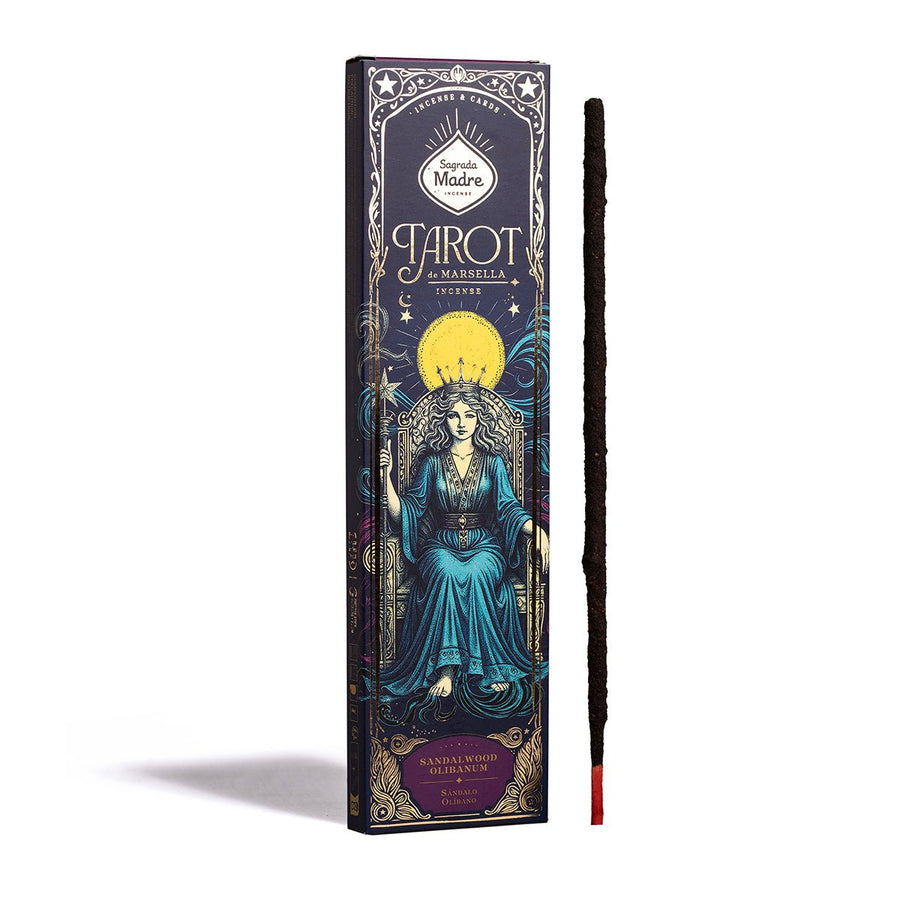 Sahumerio Tarot De Marsella Sandalo - Olibano - Sagrada Madre Chile
