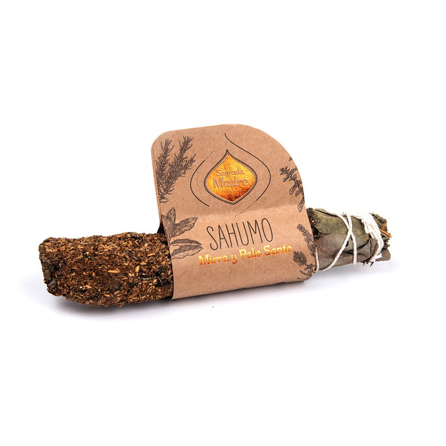 Sahumo de Mirra y Palo Santo - Sagrada Madre Chile