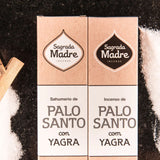 Varillas Sahumerio Palo Santo con Yagra - Sagrada Madre