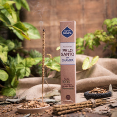 Sahumerio Palo Santo con Champa