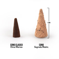 Sahumerio en Conos Patchouli Palo Santo