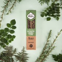 Sahumerio Herbal Eucalipto Laurel & Cedro