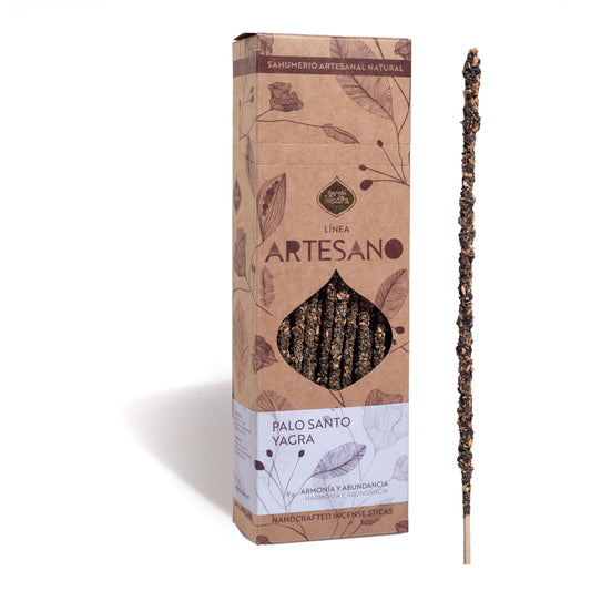 Sahumerio Artesano Palo Santo Yagra- Sagrada Madre
