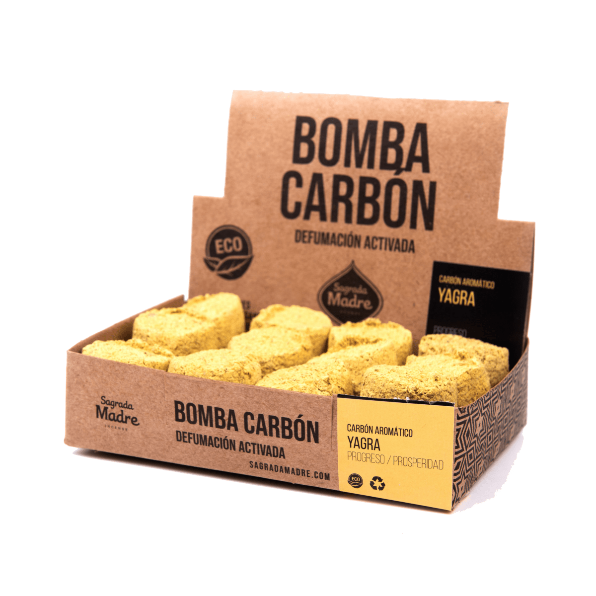 Bomba Carbón Sahumerio Yagra - Sagrada Madre Chile