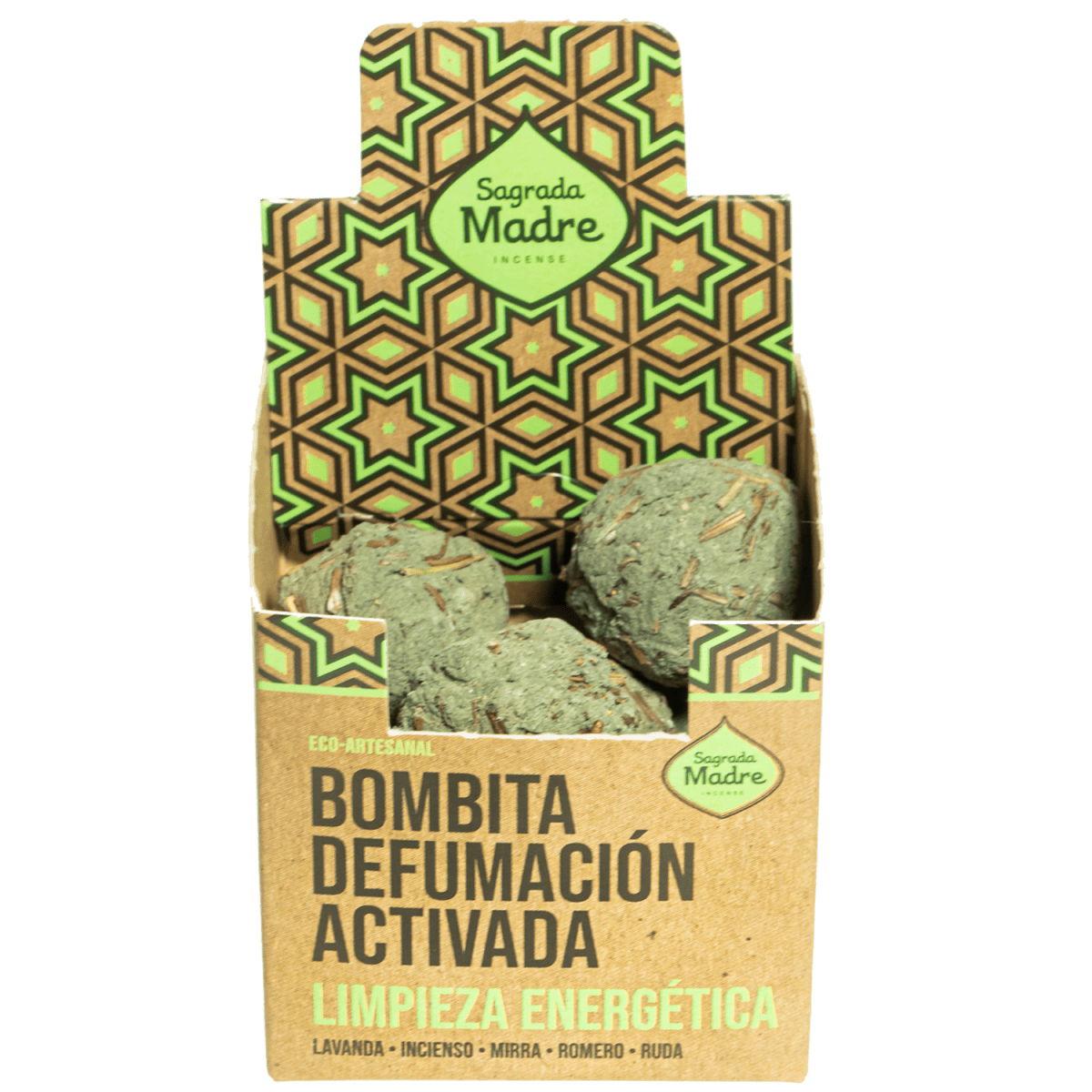 Bombitas Defumación Activada Limpieza Energética - Sagrada Madre Chile