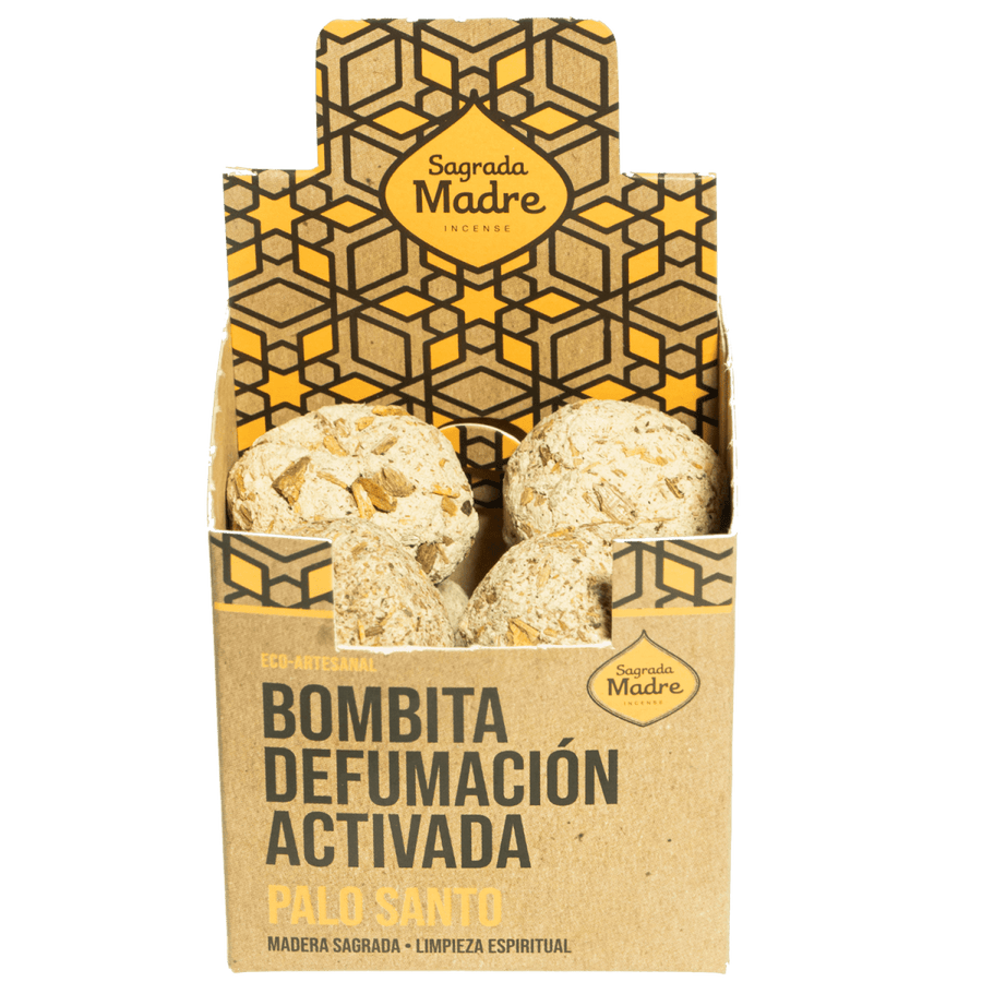 Bombitas Defumación Activada Palo Santo - Sagrada Madre Chile