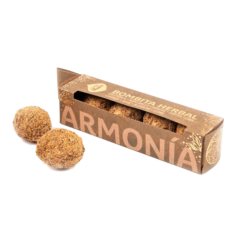 Bombitas Herbales Armonía - Sagrada Madre Chile