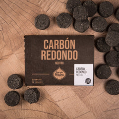 Carbón Vegetal Redondo Neutro - Sagrada Madre Chile