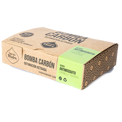 Bomba Carbón Sahumerio Citronella & Naranja Antimosquitos