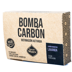Bomba Carbón Sahumerio Lavanda