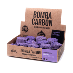 Bomba Carbón Sahumerio Lavanda