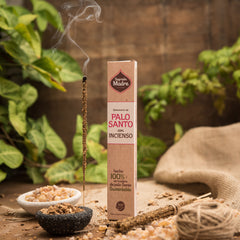 Sahumerio Palo Santo con Incienso