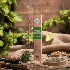 Sahumerio Palo Santo con Romero