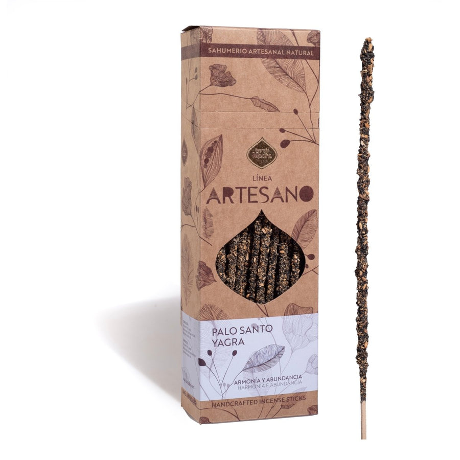 Sahumerio Artesano Palo Santo Yagra - Sagrada Madre Chile