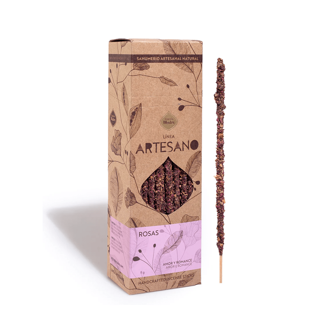 Sahumerio Artesano Rosas - Sagrada Madre Chile