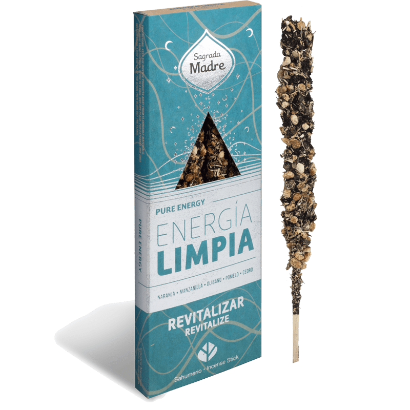 Sahumerio Energía Limpia Revitalizar - Sagrada Madre Chile
