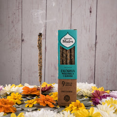 Sahumerio Herbal Caléndula Manzanilla & Olíbano - Sagrada Madre Chile