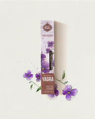 Sahumerio Yagra Violetas y Lavandas