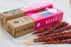 Sahumerio Herbal Olíbano & Rosas